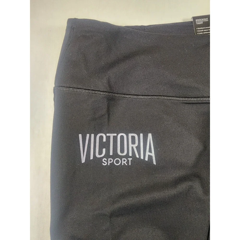 Victoria Secret Sport Knockout Tight M LONG Legging Reflective Rainbow Pride NWT